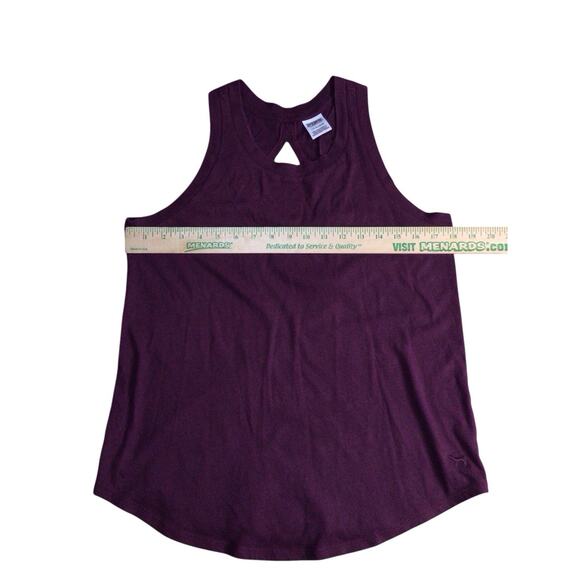 Victorias Secret PINK Tank Top Purple Open Back Size Small - Picture 6 of 10